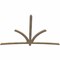 Ekena Millwork Davenport Rough Sawn Timber Gable Bracket, Douglas Fir, 108"W x 72"H x 2"D x 4"F, 16/12 Pitch GBW108X72X0204DAV00RDF - alternate 2